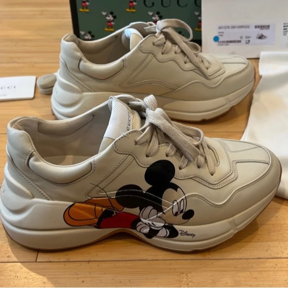 Gucci | Shoes | Gucci X Disney Mickey Mouse Sneaker | Poshmark